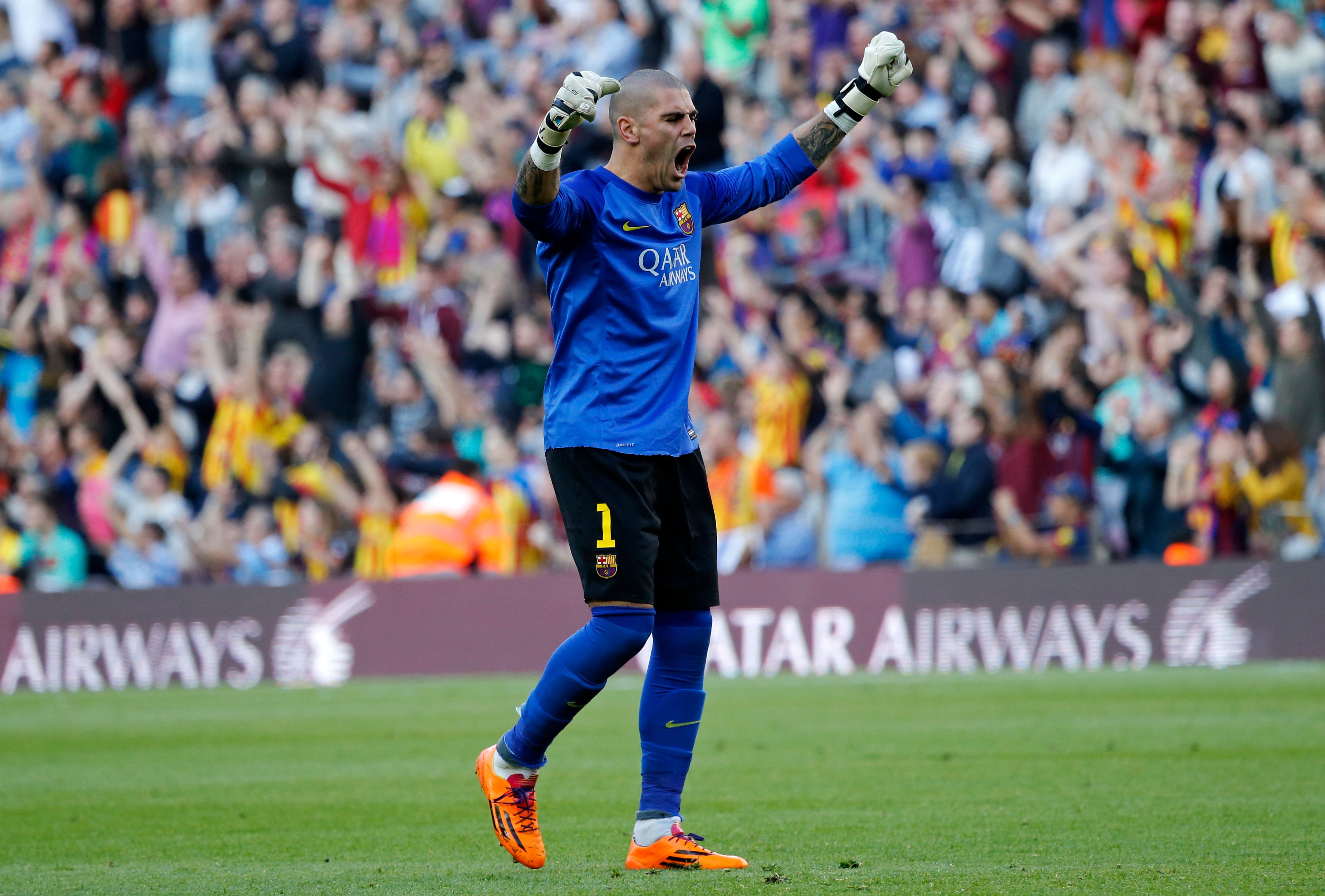 performance-Víctor Valdés